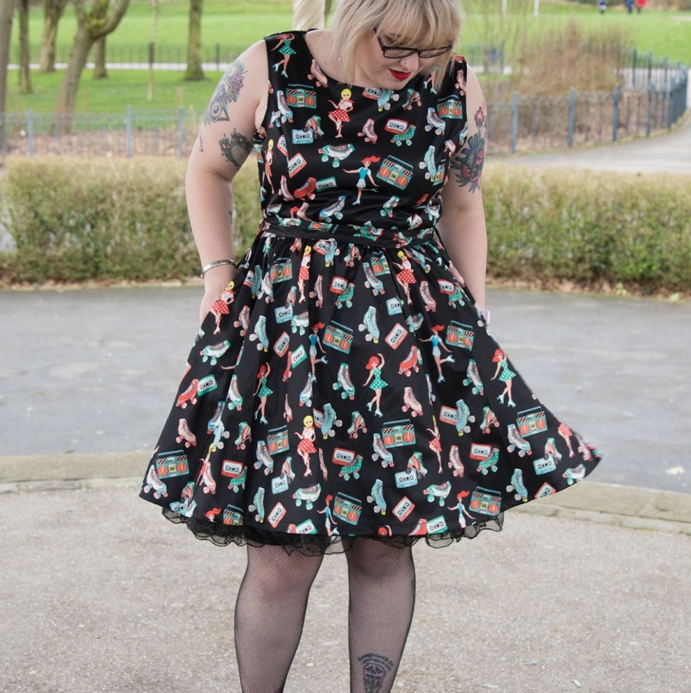 Lindy Bop Roller Skate Dress